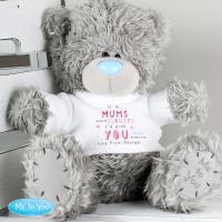 Personalised 10" Floral I'd Pick You Me to You Bear Extra Image 3 Preview